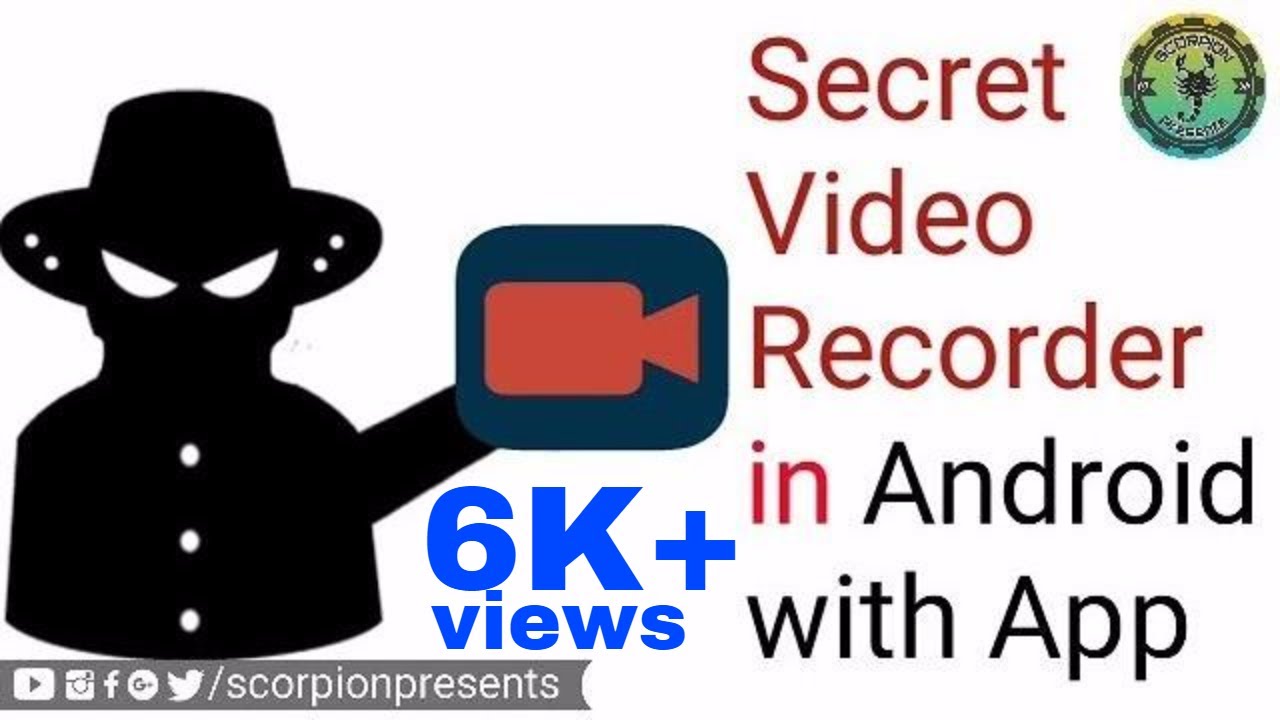hidden camera recorder video