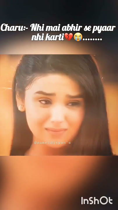 #Abhir-Charu heartbroken💔😭#abhiru♥️#yrkkh✨#starplus#shorts.