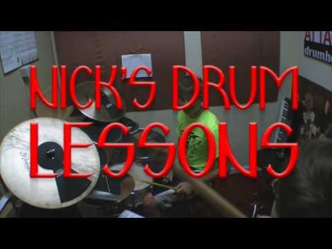 Nick's Drum Lessons - Jimmy S. - "Fool In The Rain"