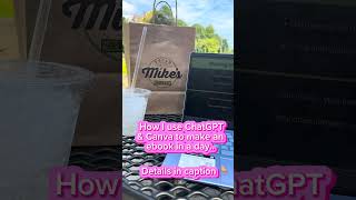 How to Create an Ebook with Canva & ChatGPT. #plantbasedlifestyle #MikesVeganGrill #DigitalProducts
