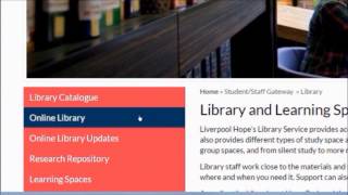 How to access Online Library