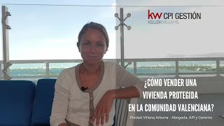 Vender una vivienda de protección oficial en la Comunidad Valenciana