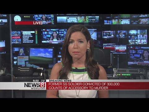 Former Auschwitz guard, 94, convicted as accessory to murder