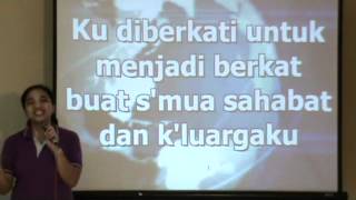 Video voorbeeld van "Kudiberkati untuk Menjadi Berkat.wmv"