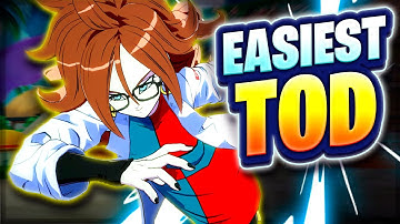 Android 21 (Lab Coat) 4 Hit TOD Guide | Dragonball FighterZ Guide