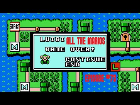 Super Mario Bros. 3 (NES) World 7-1 to 7-Fortress2 [ALL THE