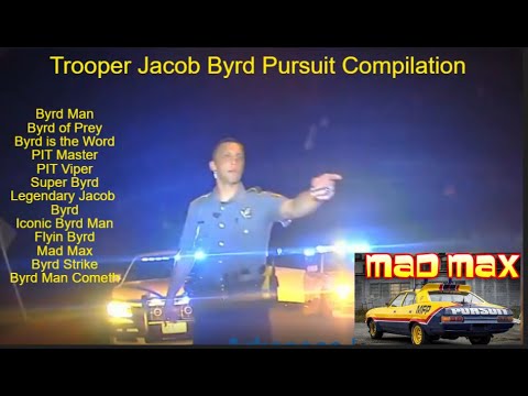 Trooper Jacob Byrd Pursuit Compilation: "THE BYRD MAN COMETH"! #ASP #police #byrd #gta