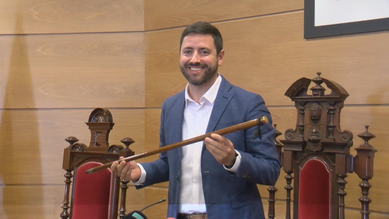 Samuel Lago comeza a súa etapa en Cambados coa prioridade do proxecto da nova praza de Abastos