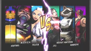 Request:M.O.D.O.K/Sentinel/Felicia Arcade Mode|ULTIMATE MARVEL VS. CAPCOM 3