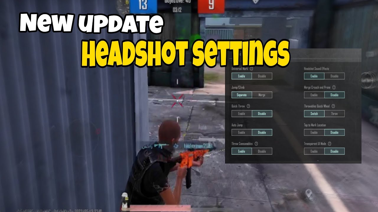 Headshots setting after update?🥶 best settings for smooth gameplay iPhone XR YouTube