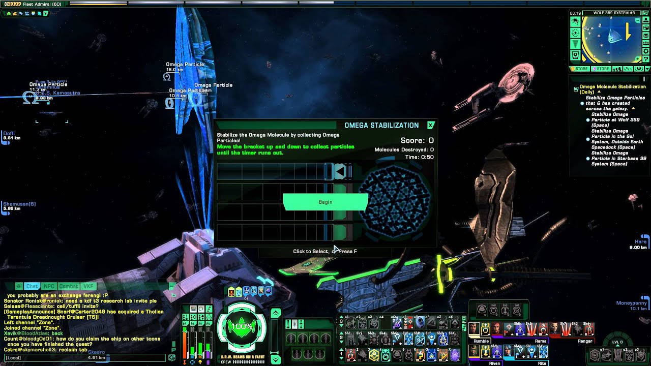 star trek online omega particle