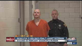 Death penalty sought in quadruple killings