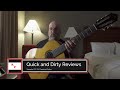 Quick and Dirty Reviews (Episode 1) - Yamaha CG-TA Classical Guitar