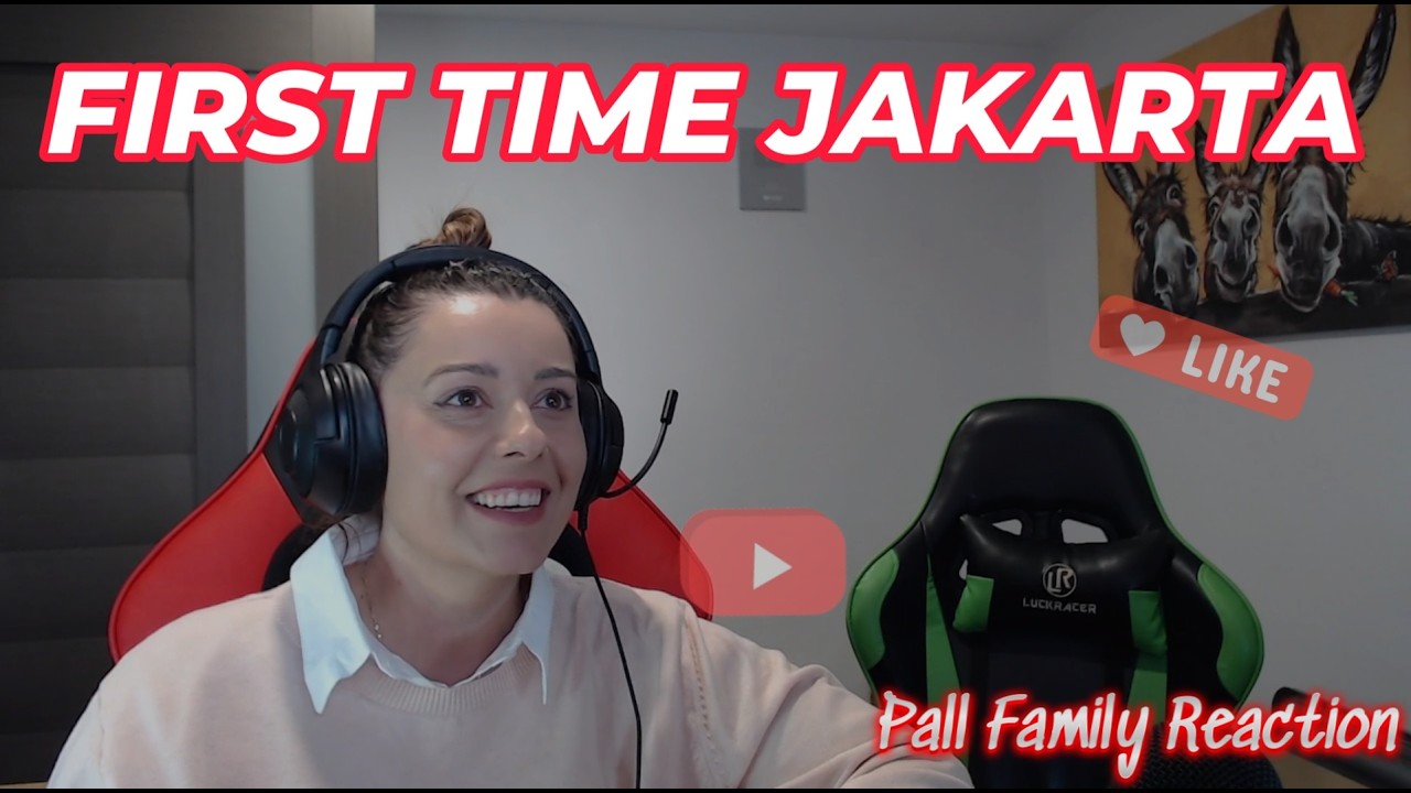 Впервые приземлились в Джакарте, Индонезия (британская семья) 🇮🇩 | Реакция семьи Палл! 🇮🇩