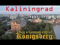 Kaliningrad Russia 4K.  Russian People and German Heritage