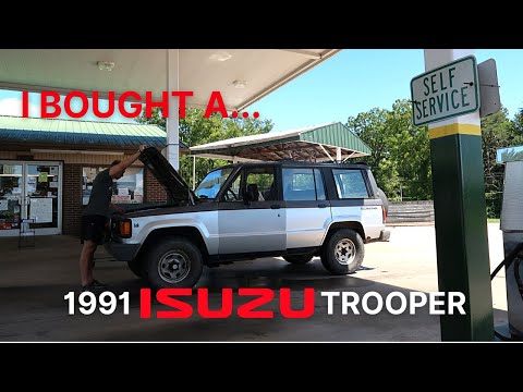 My 1991 Isuzu Trooper