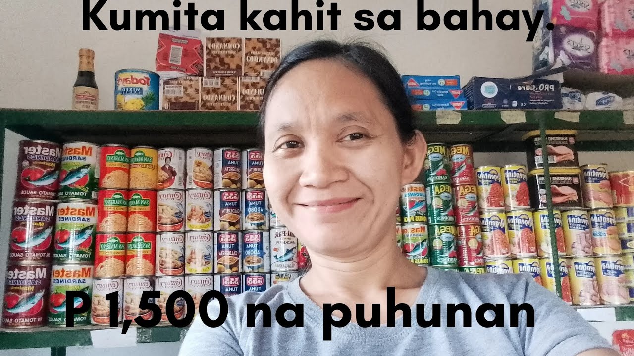 P 1,500 na puhunan, pwede sa bahay.