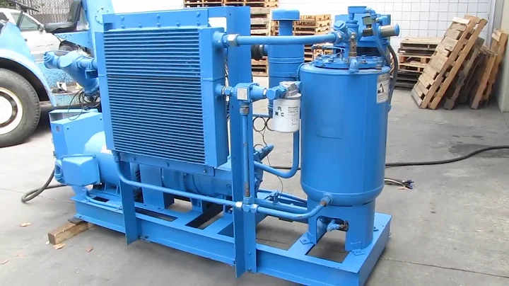 Quincy Northwest 50 HP Rotary Screw Air Compressor 460V 3 Ph 50hp Only 33,365 Hr