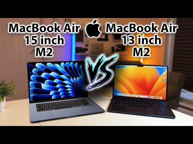 NEW 15 inch MacBook Air VS 13 inch MacBook Air REVIEW of Specs