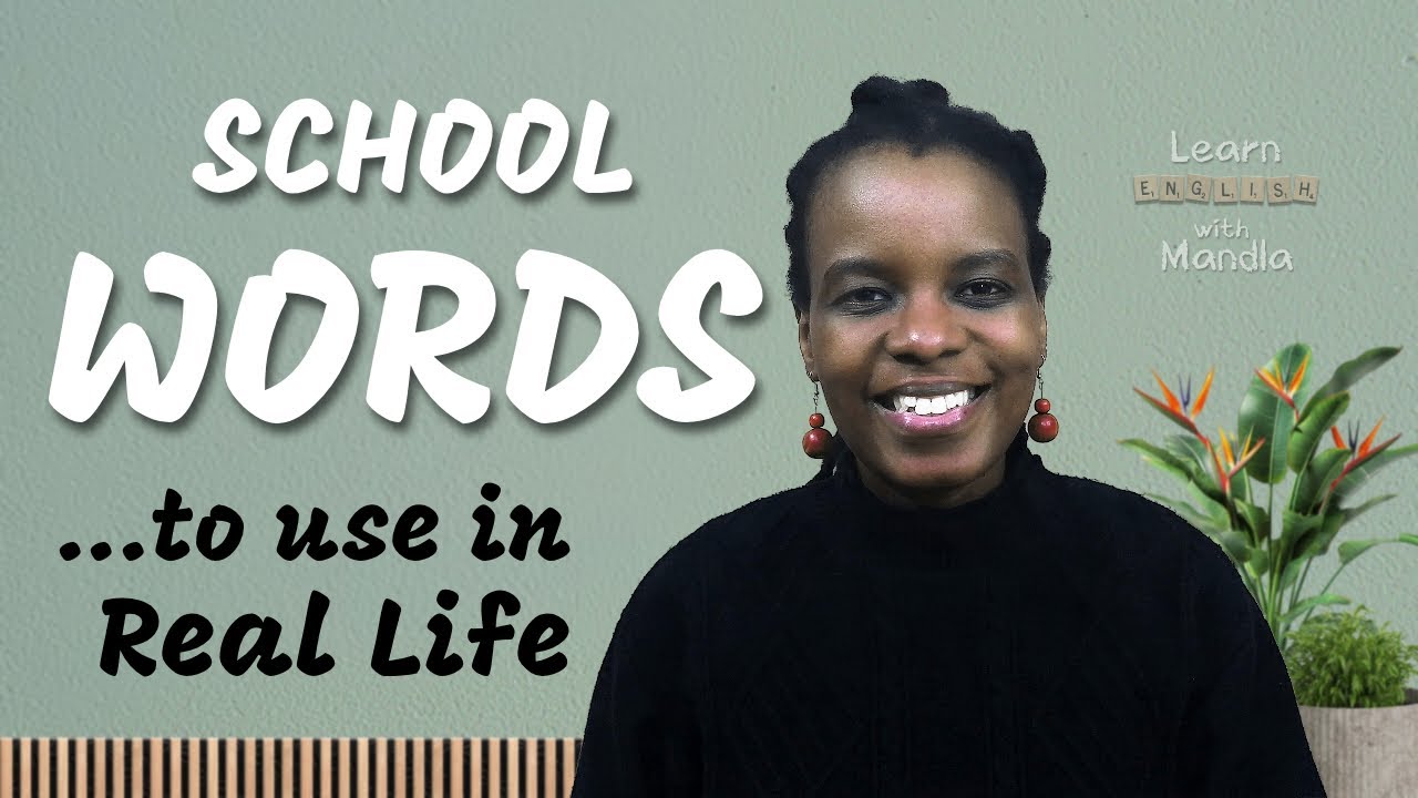 School Vocabulary in English Learn 12 Must Know Words in Context  ESL & IELTS Study Words