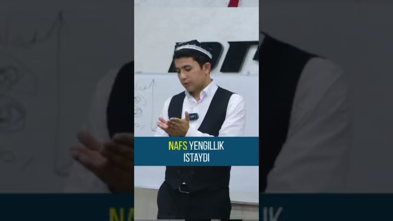 Nafs yengillik istaydi