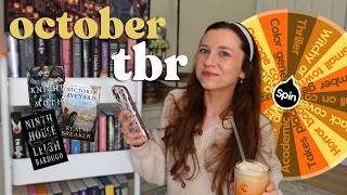 prompt wheel chooses my october reads 🎃🕯️*october tbr 2026*