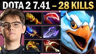 Kez Dota 2 7.41 with Desolator and Mage Slayer - Dota Gameplay