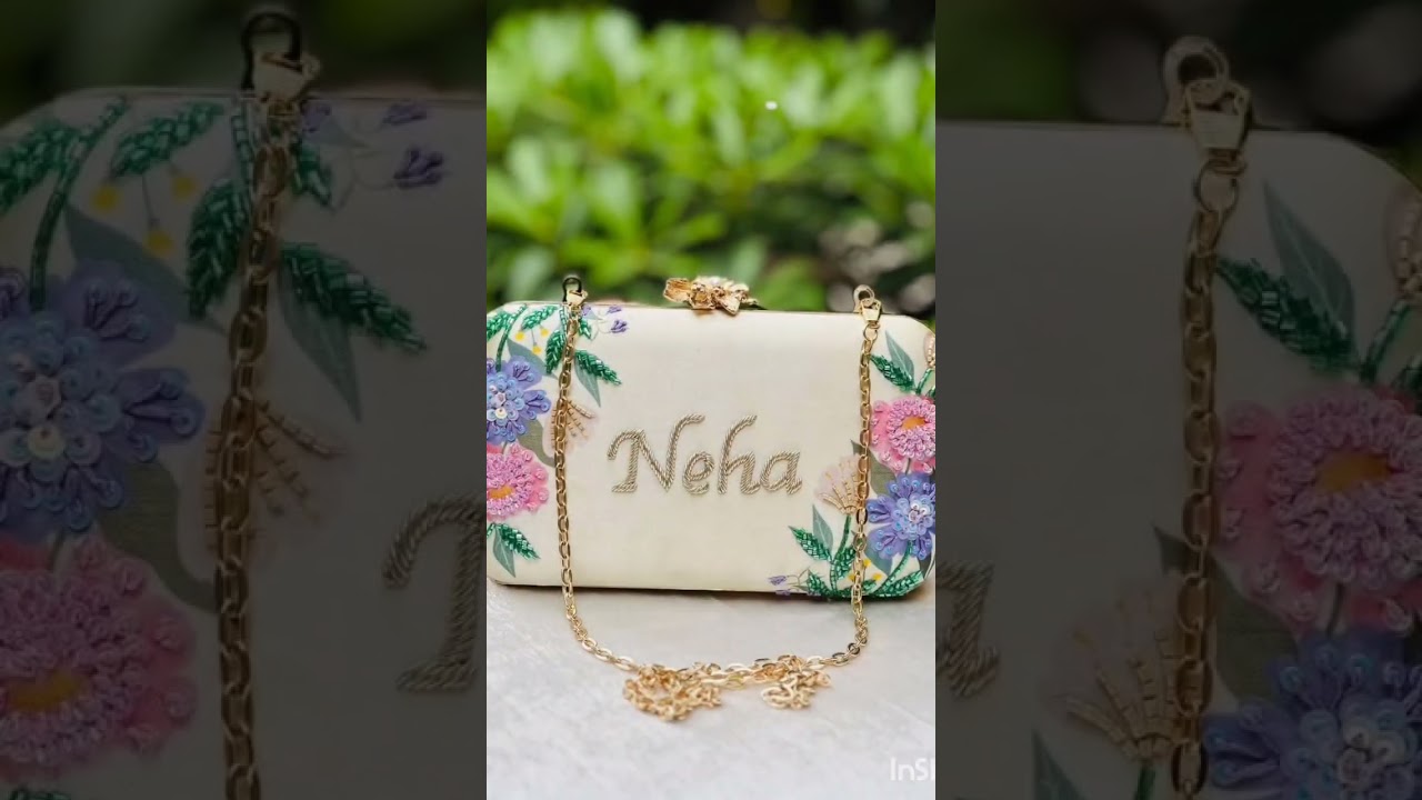 Designer Bridal clutch bags for wedding 🥰
