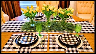 Kirklands Home Inspired Neutral Tablescape for Cozy Elegance