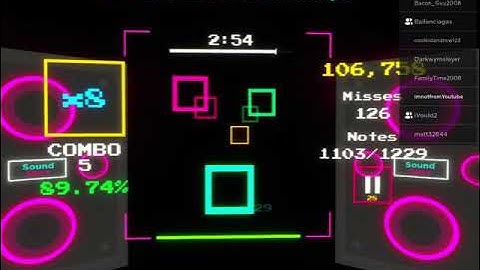 (Sound Space Mobile) Die In Your Arms Tonight (patricks ver) 89.54% (35 pauses) Speed--