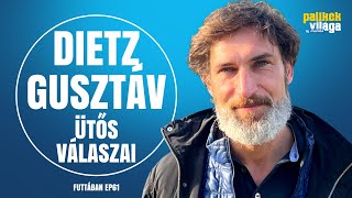 DIETZ GUSZTÁV ÜTŐS VÁLASZAI / Futtában / Palikék Világa by Manna