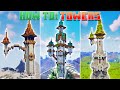 How to Build EPIC Towers in Minecraft! Builders Academy!