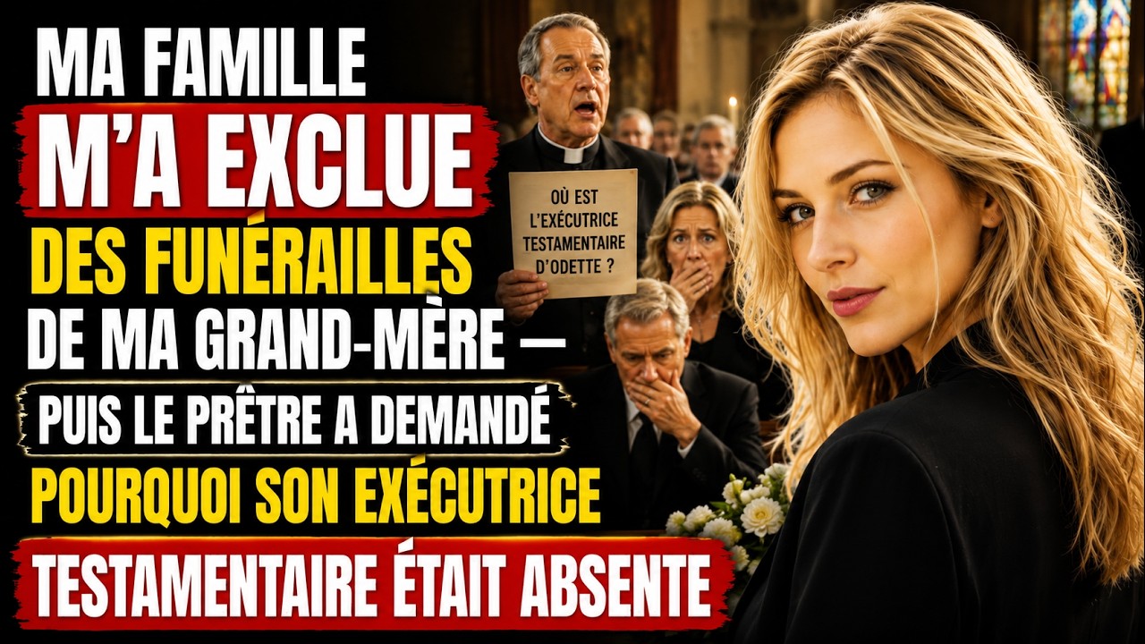 « Je suis restée au fond de l’église le jour de l’enterrement de ma grand-mère parce que ma mère m’a dit qu’il n’y avait plus de place devant. Puis le prêtre a demandé où était l’exécutrice...