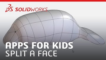 Apps for Kids - Split a Face - SOLIDWORKS