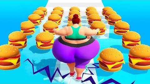 Fat 2 Fit 🌈All Levels Mobile Walkthrough Gameplay iOS,Android Body Run 3d Game Runner BMCF2X