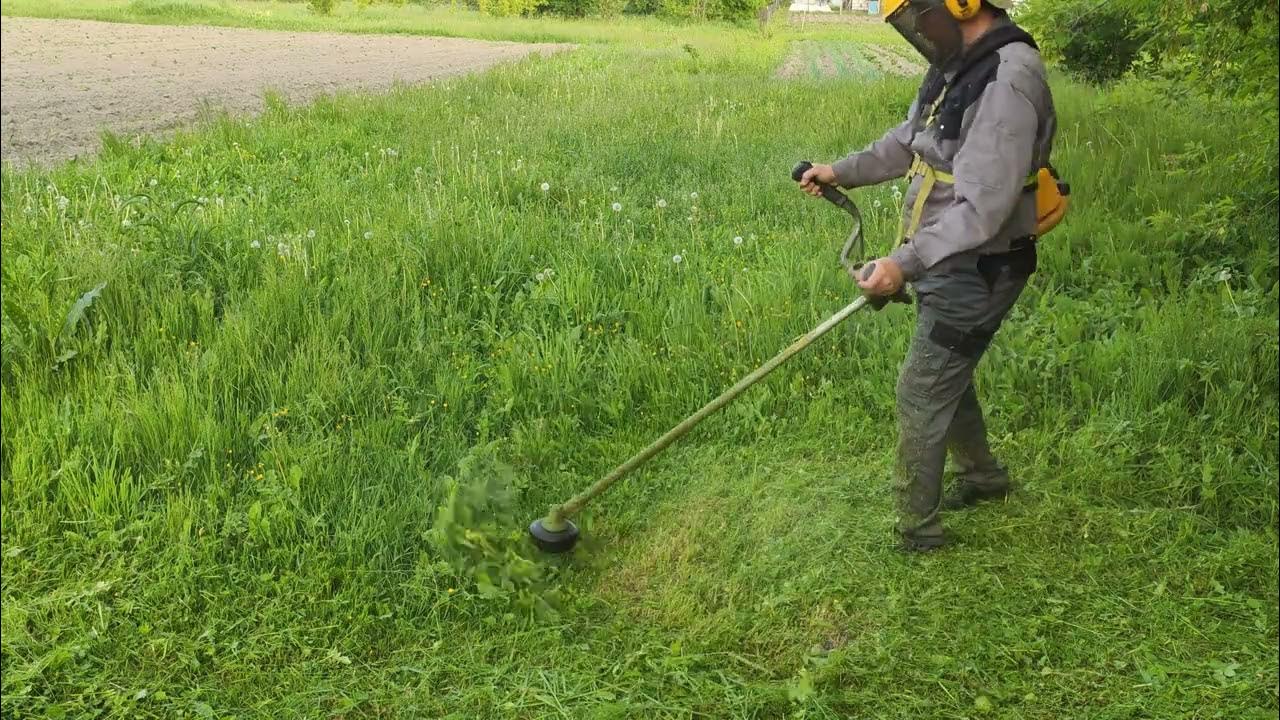 Бензокоса - это такая хорошая игрушка 🤗🤗🤗. - YouTube