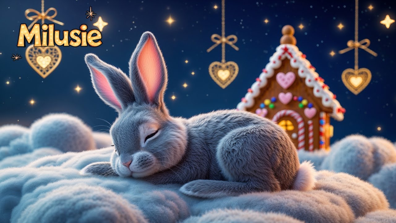 Łagodna kołysanka o króliczku 💤 - UŚPIJ DZIECKO W 10 MINUT | Kołysanka do ululania 🎶