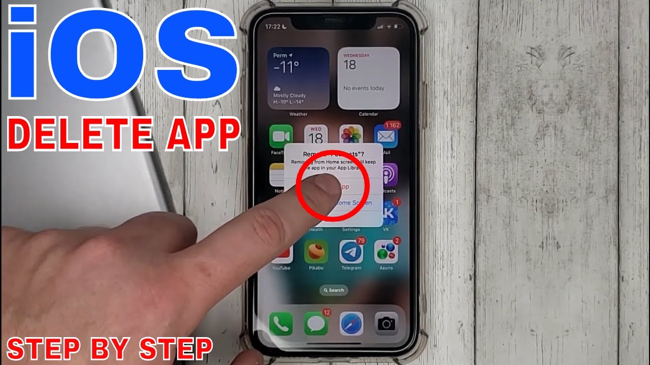 How To Delete App On IOS YouTube How To Delete App On IOS YouTube