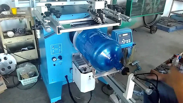 Mineral Water Bottle Screen Printing Machine