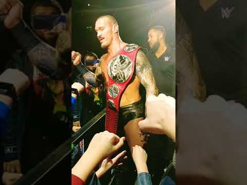 Randy Orton Came Over To Where I Was and He helped Young Fan WWE Live UK Tour (2021) In Birmingham