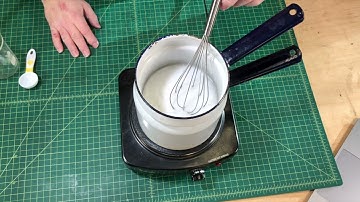 How to make Wheat Starch Paste for bookbinding