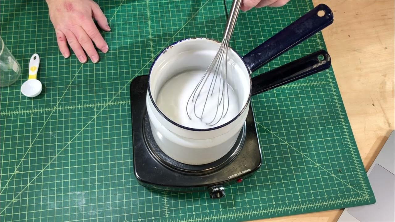 How to make Wheat Starch Paste for bookbinding YouTube
