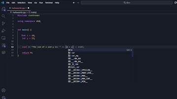 C++ Tutorial | Posting in the Terminal & Namespaces