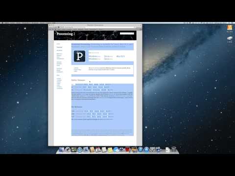 001 - Installer le langage Processing sur votre ordinateur