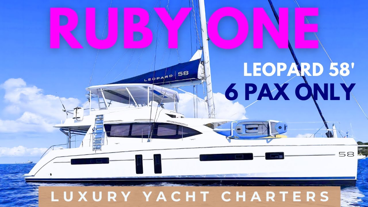 Can You Afford a Yacht Charter?  🏝️  Catamaran Ruby One in The BVI