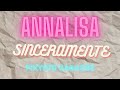 Annalisa   Sinceramente Karaoke Sanremo 2024