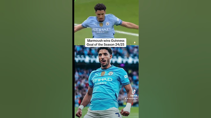 Marmoush wins the 2024/25 Guinness Goal of the Season | Man City did this to Bournemouth #topmagzim