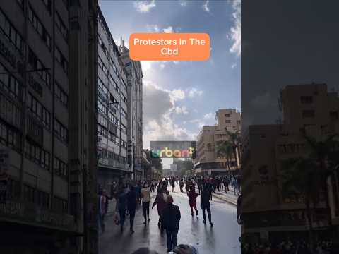 Breaking News Maandamano In Nairobi Cbd Breakingnews Maandamano News Protests Kenya Kenyanews