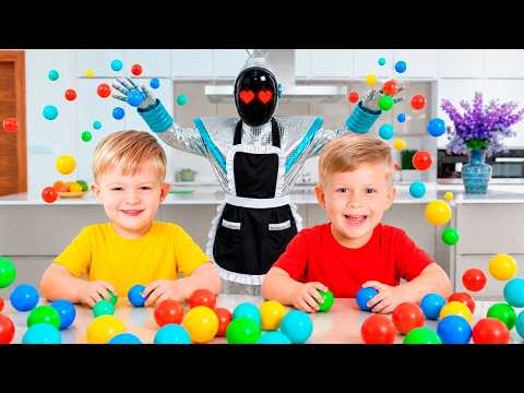 Cerita seru tentang robot asisten dan petualangan lainnya untuk anak-anak