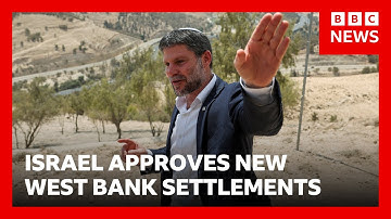 Israel approves 19 new settlements in occupied West Bank | BBC News